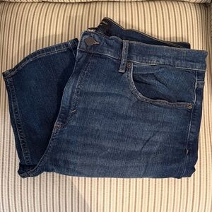 Banana Republic Dark Blue Girlfriend Jeans